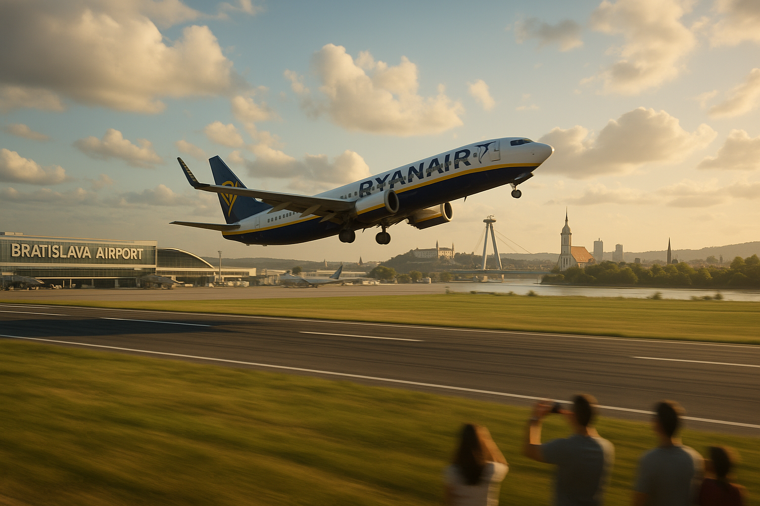 Ryanair spúšťa 7 nových liniek z Bratislavy